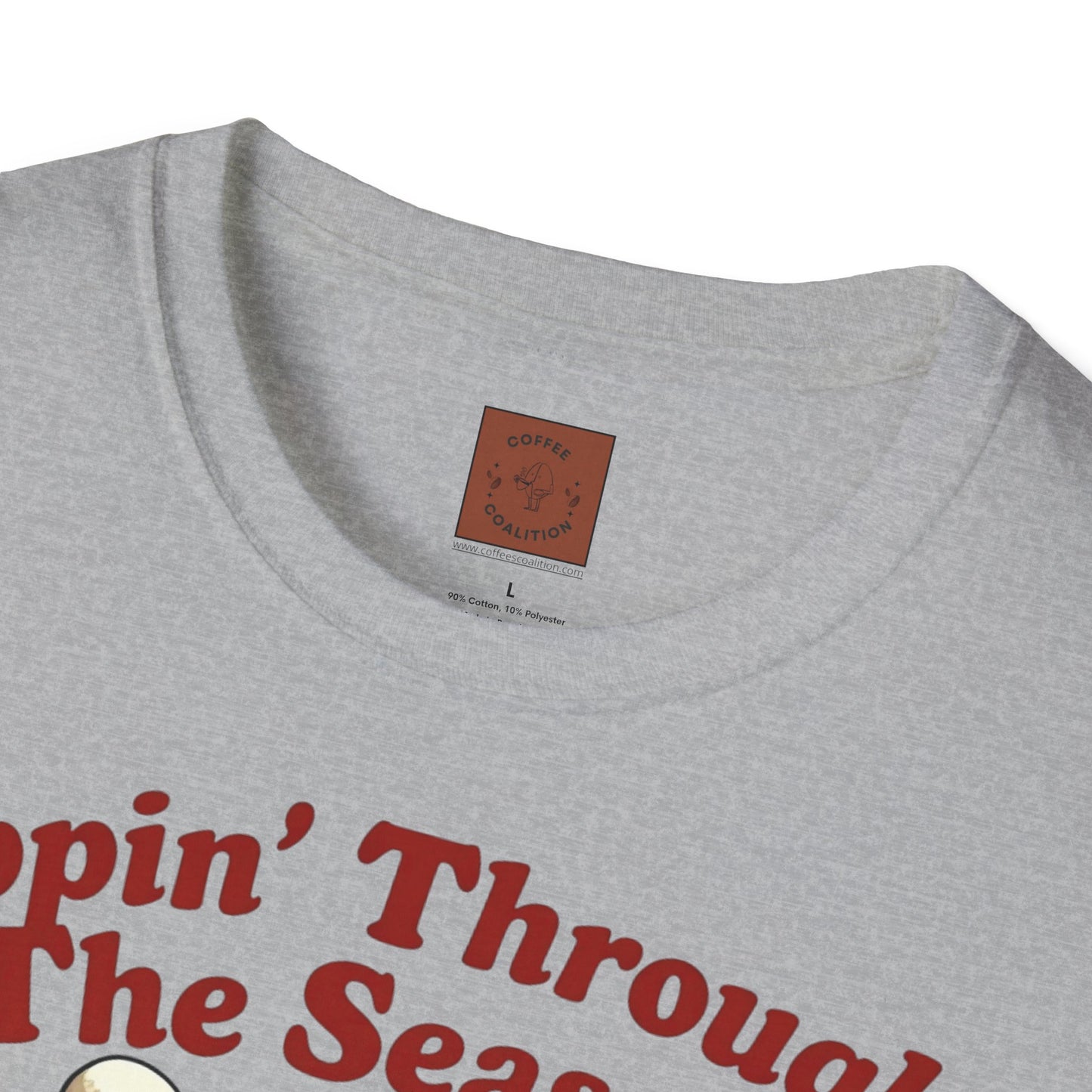 Sippin’ Through the Seasons | Year-Round Coffee Skeleton Tee