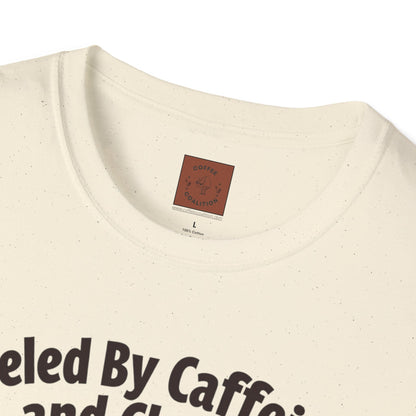 Fueled by Caffeine & Chaos | Skeleton Riders Tee