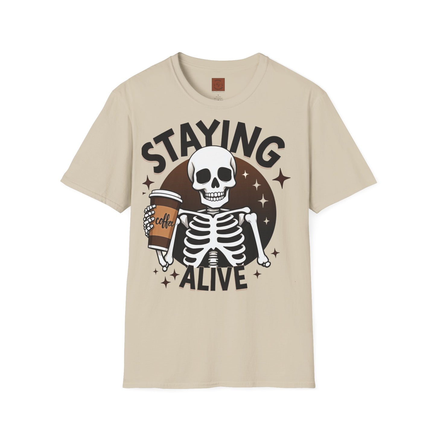 Staying Alive | Coffee Survival Tee