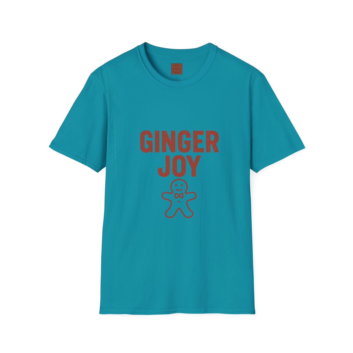 Ginger Joy | Minimal Christmas Cookie Coffee Unisex T-Shirt