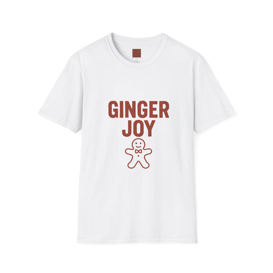 Ginger Joy | Minimal Christmas Cookie Coffee Unisex T-Shirt