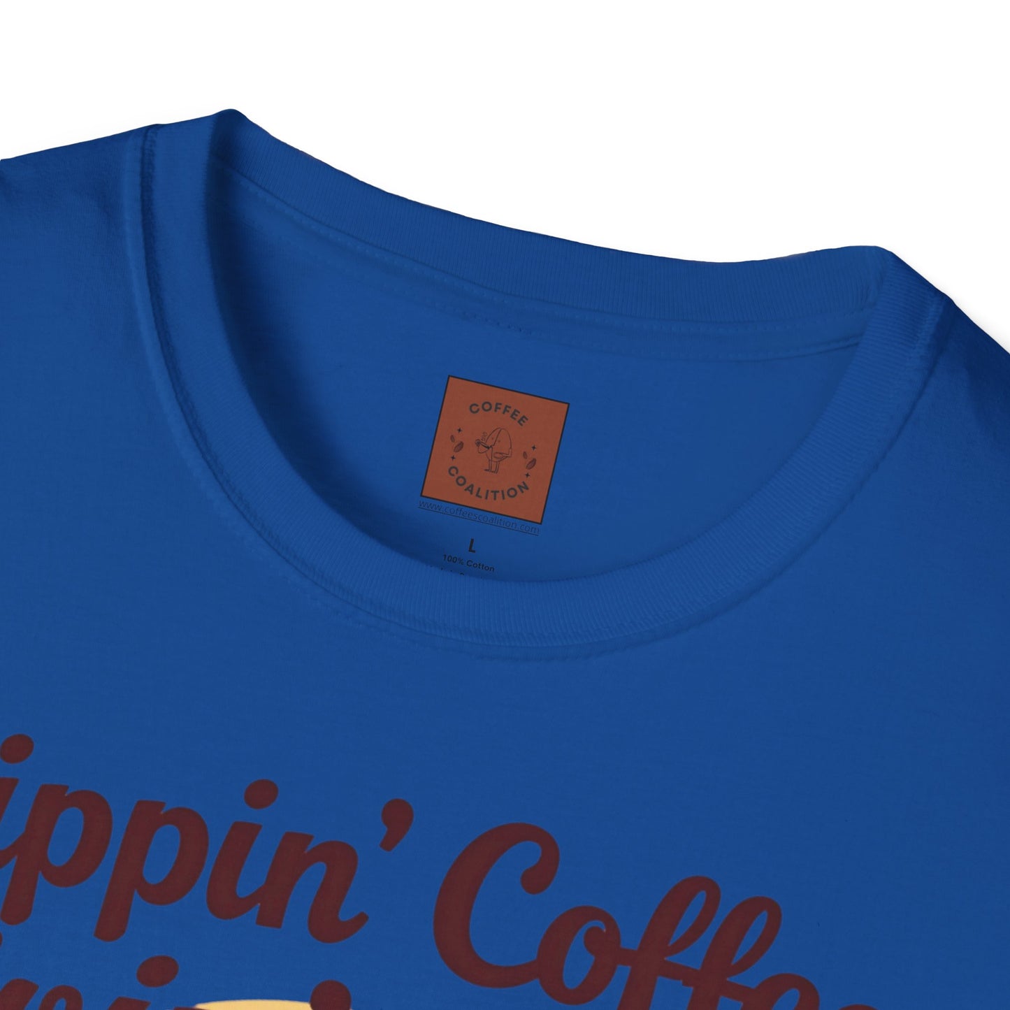 Sippin’ Coffee, Livin’ Easy | Chill Skeleton Coffee Tee
