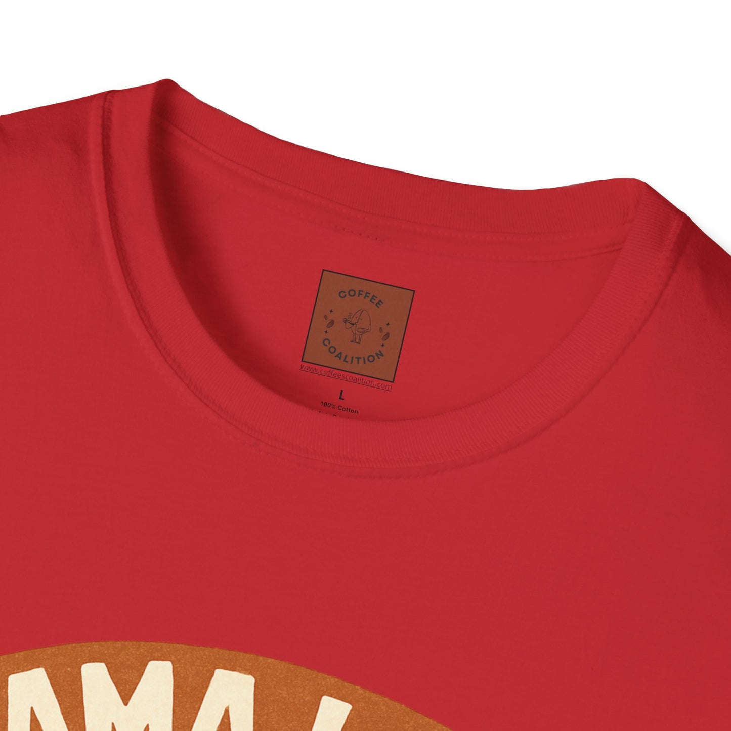 Llama Latte | Cute Christmas Coffee Lover Unisex T-Shirt