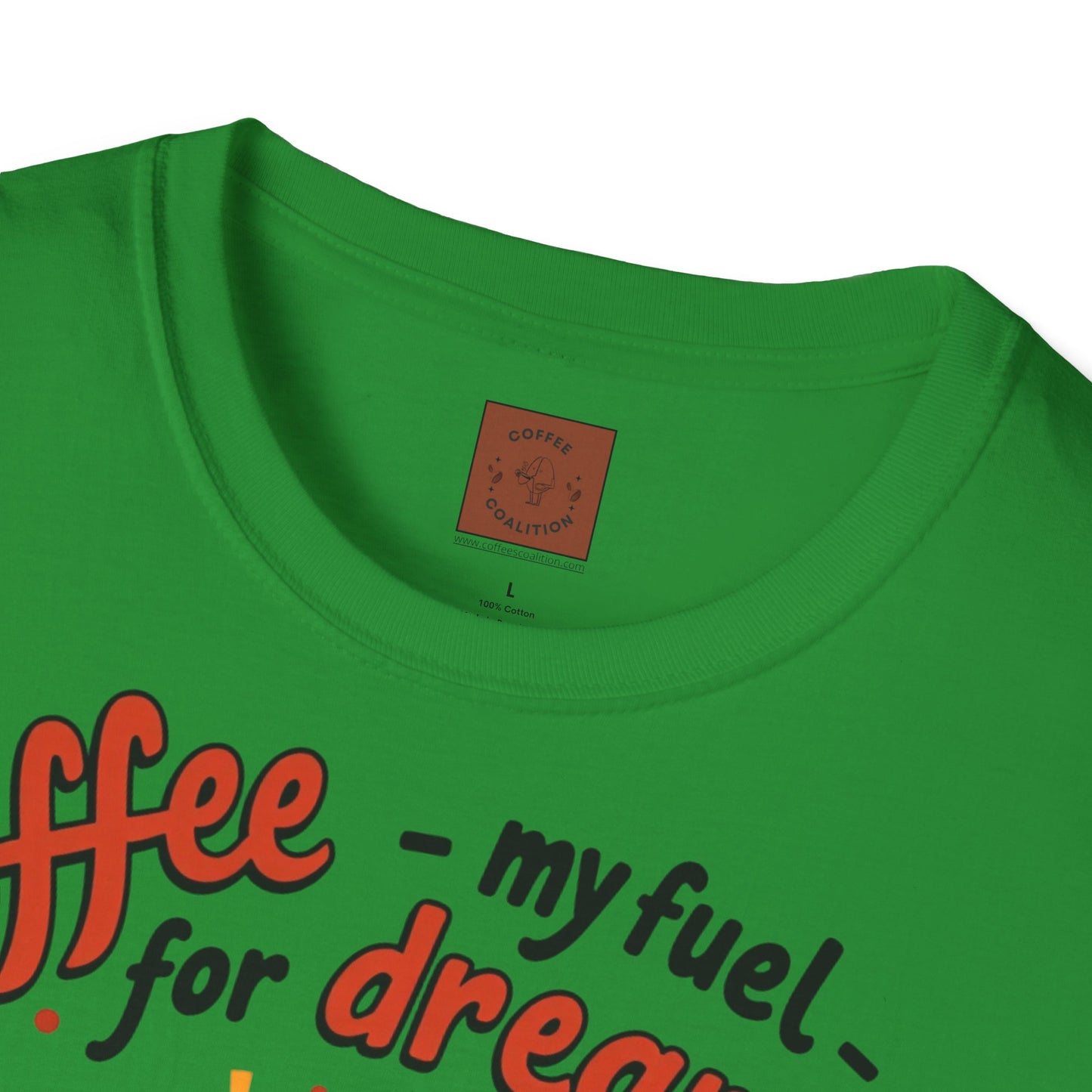 Coffee — My Fuel for Dreams | Caffeinated Ambition Skeleton Tee