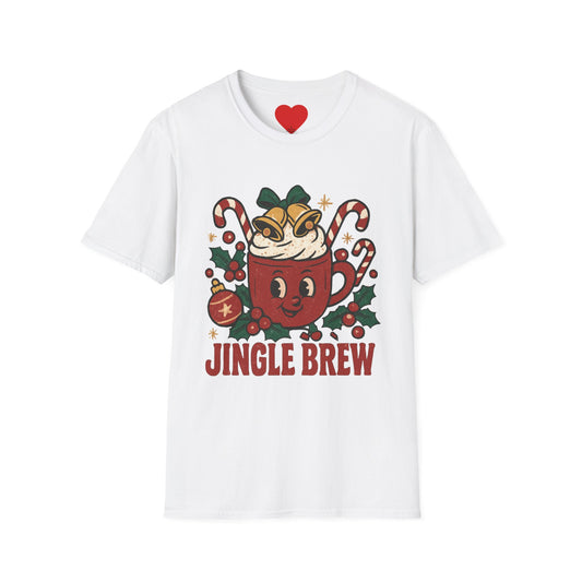 Jingle Brew – Bold Holiday Coffee Unisex T-Shirt