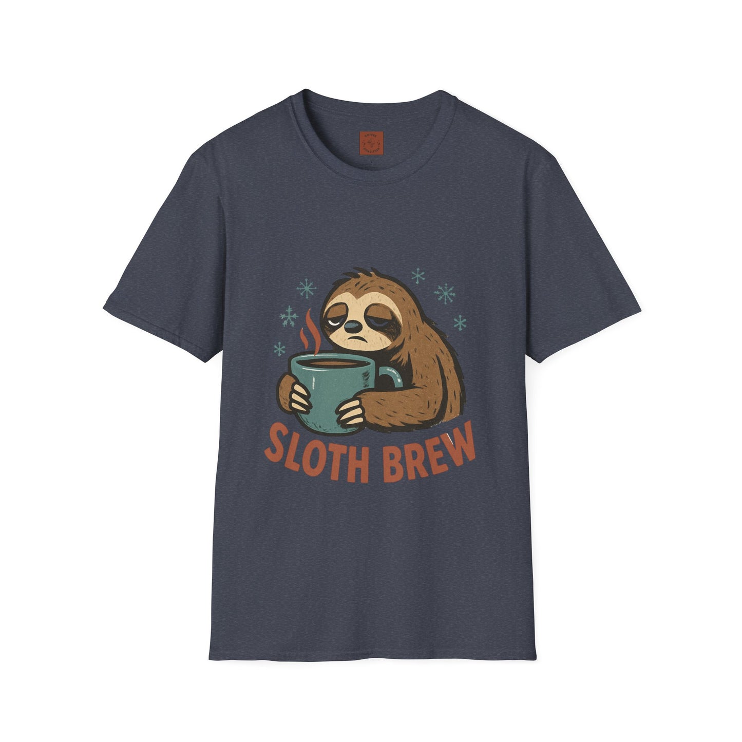 Lazy Sloth Brew | Funny Coffee Lover Christmas Unisex T-Shirt