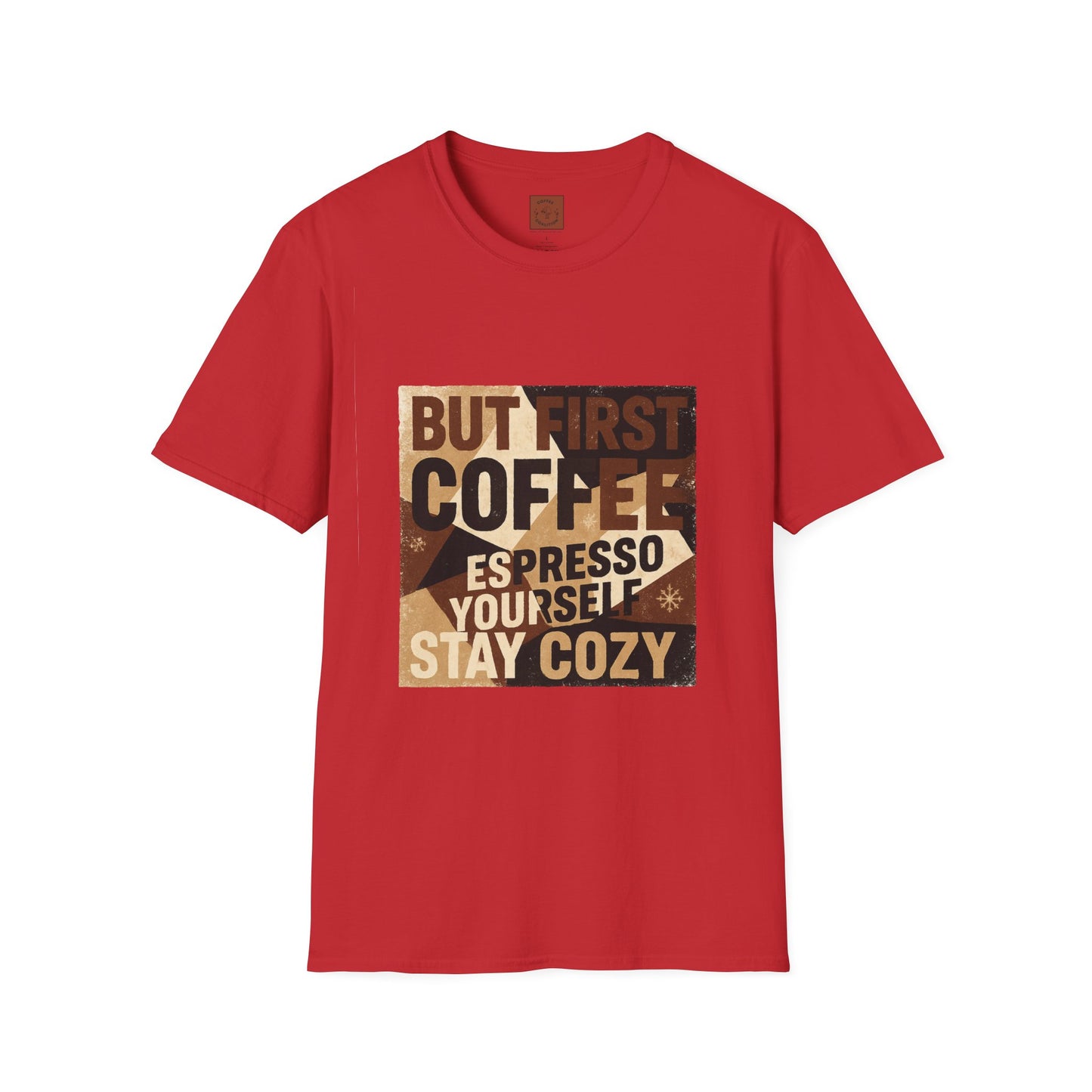 But First Coffee | Cozy Christmas Espresso Lover Unisex T-Shirt