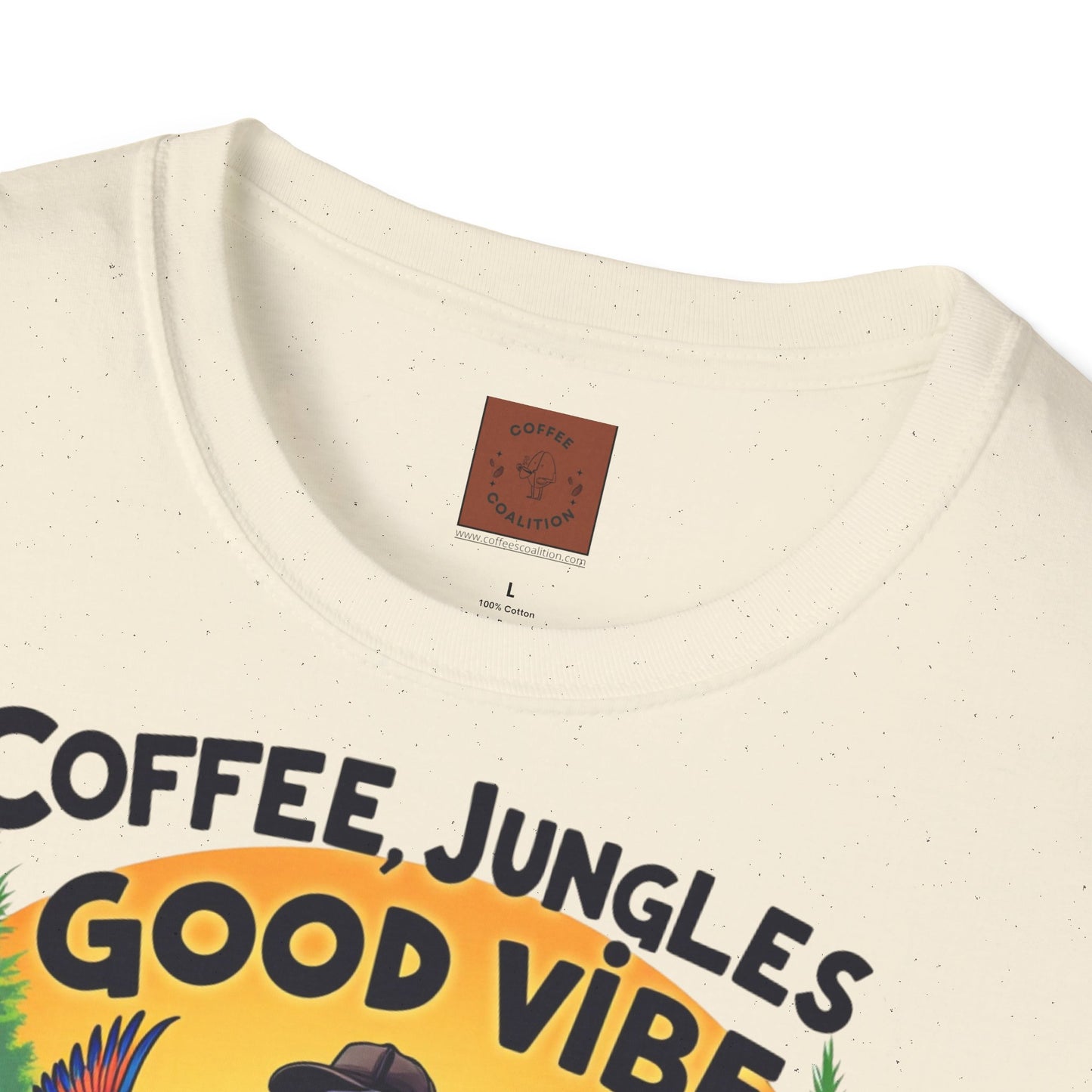 Coffee Jungles & Good Vibes | Funny Skeleton Coffee T-Shirt