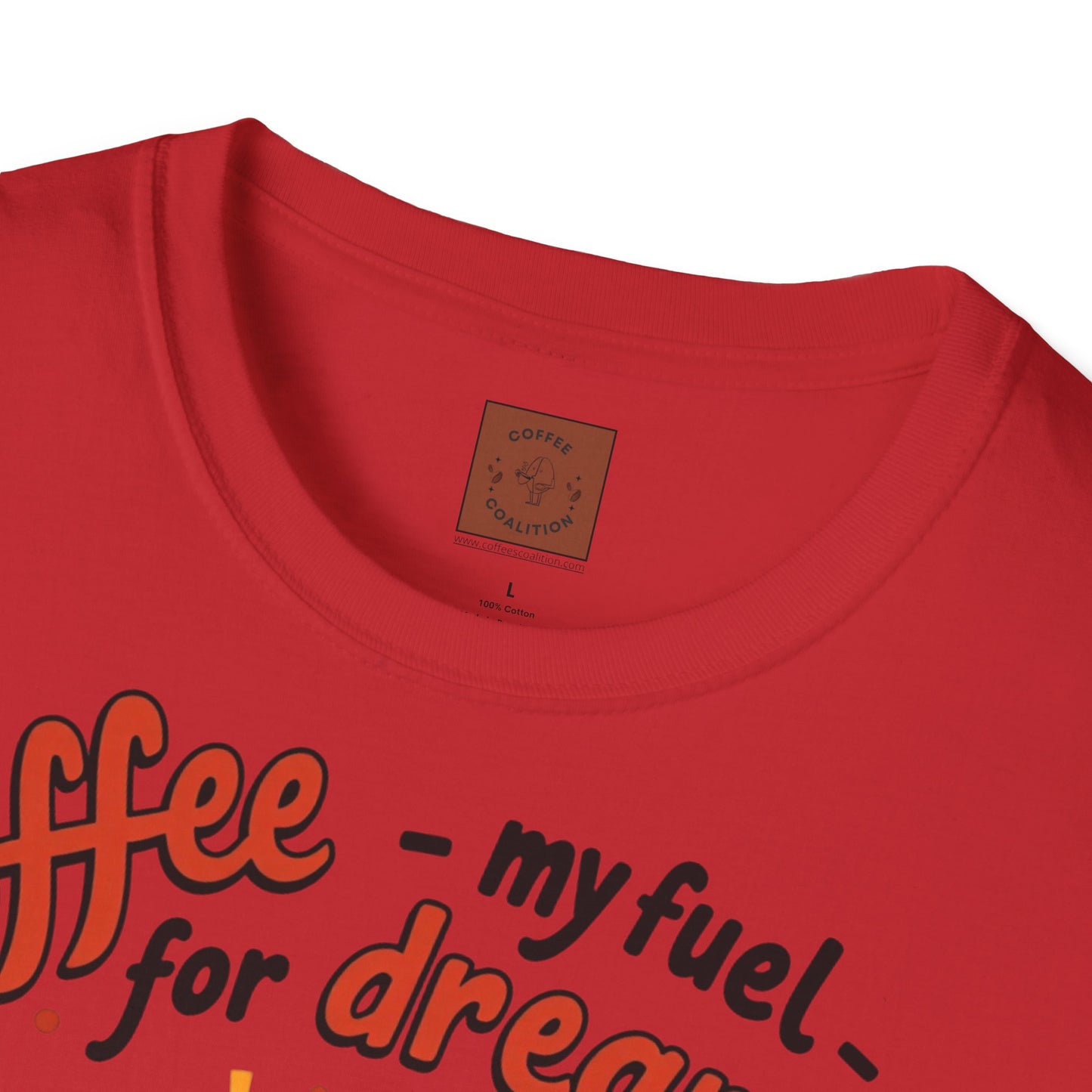 Coffee — My Fuel for Dreams | Caffeinated Ambition Skeleton Tee