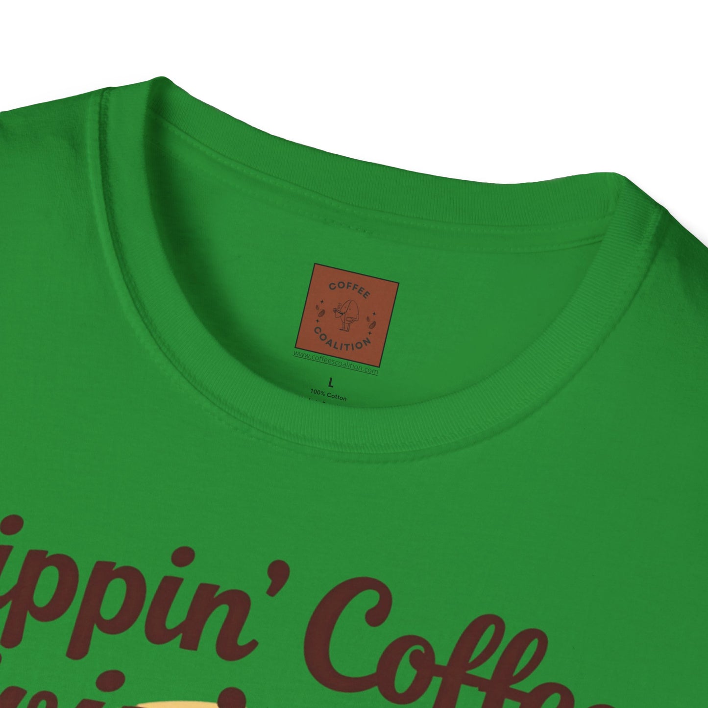 Sippin’ Coffee, Livin’ Easy | Chill Skeleton Coffee Tee