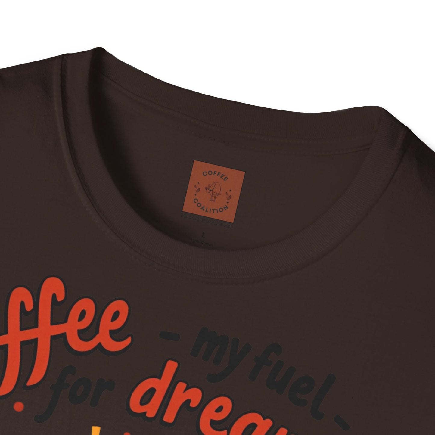 Coffee — My Fuel for Dreams | Caffeinated Ambition Skeleton Tee
