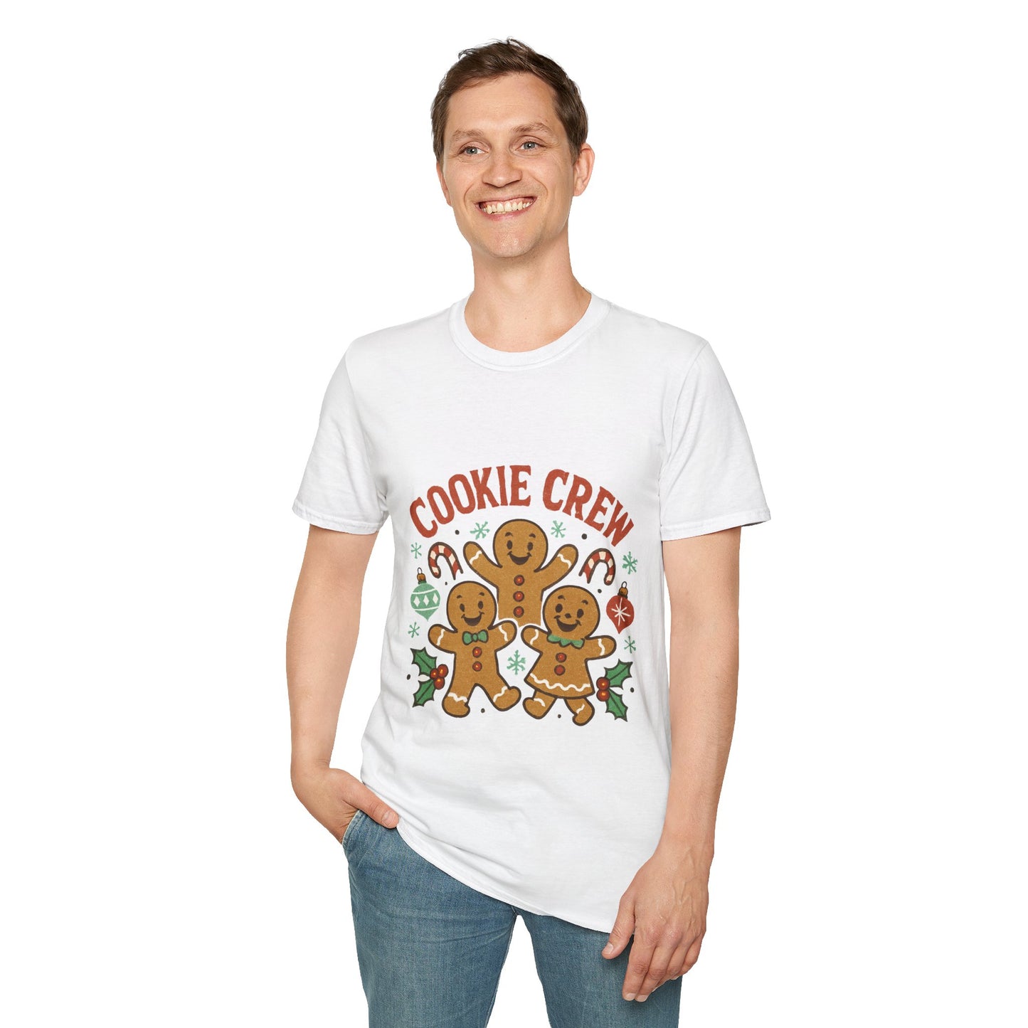 Cookie Crew | Funny Gingerbread Coffee Christmas Unisex T-Shirt