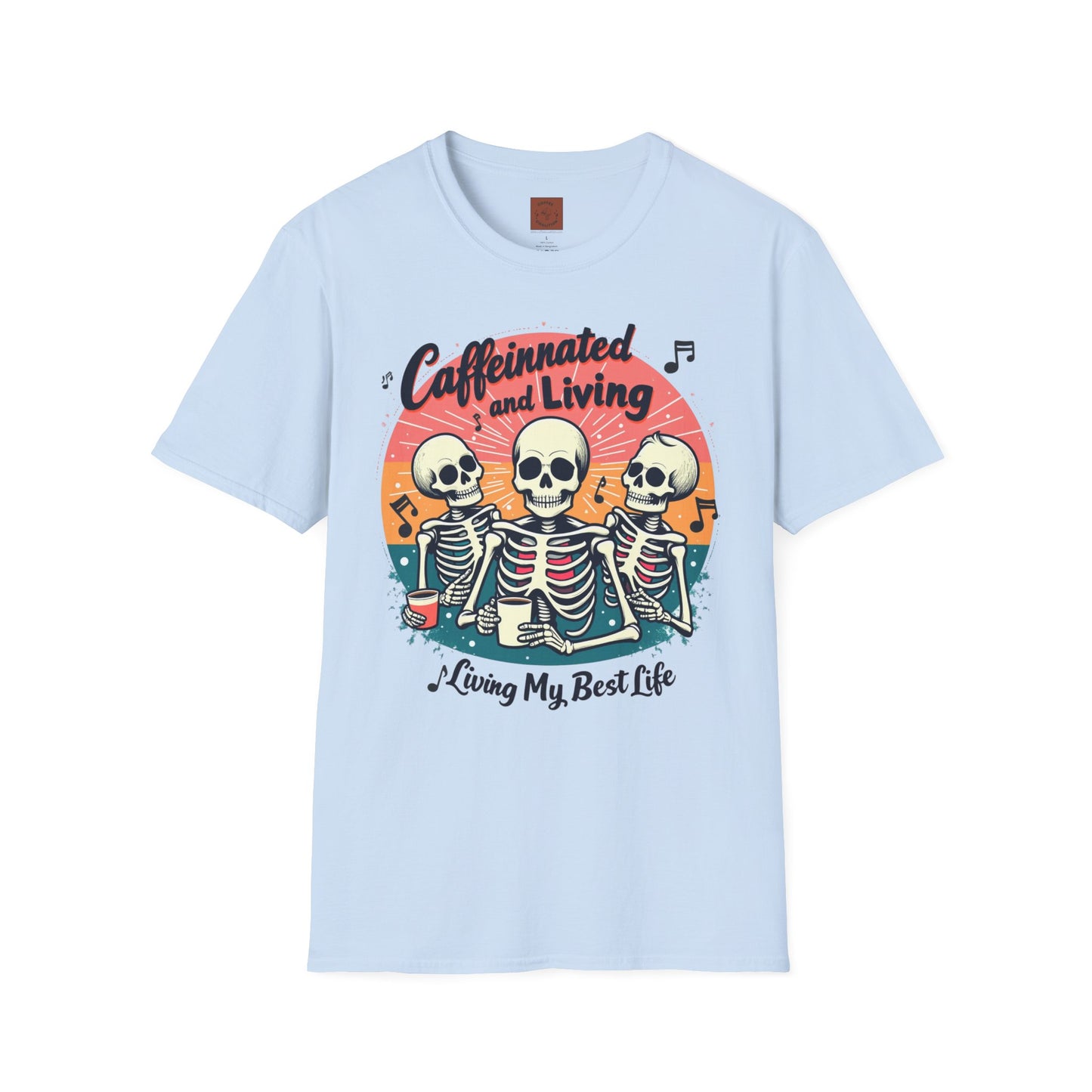 Caffeinated & Living | Best Life Brew Crew Tee