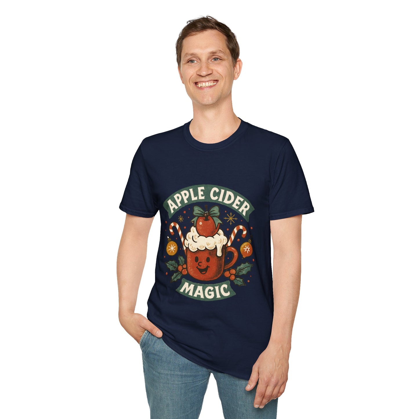 Apple Cider Magic | Festive Christmas Coffee Lover Unisex T-Shirt