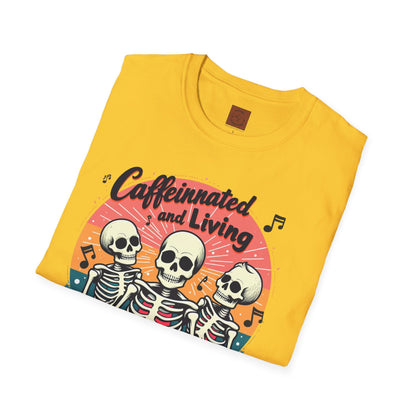 Caffeinated & Living | Best Life Brew Crew Tee