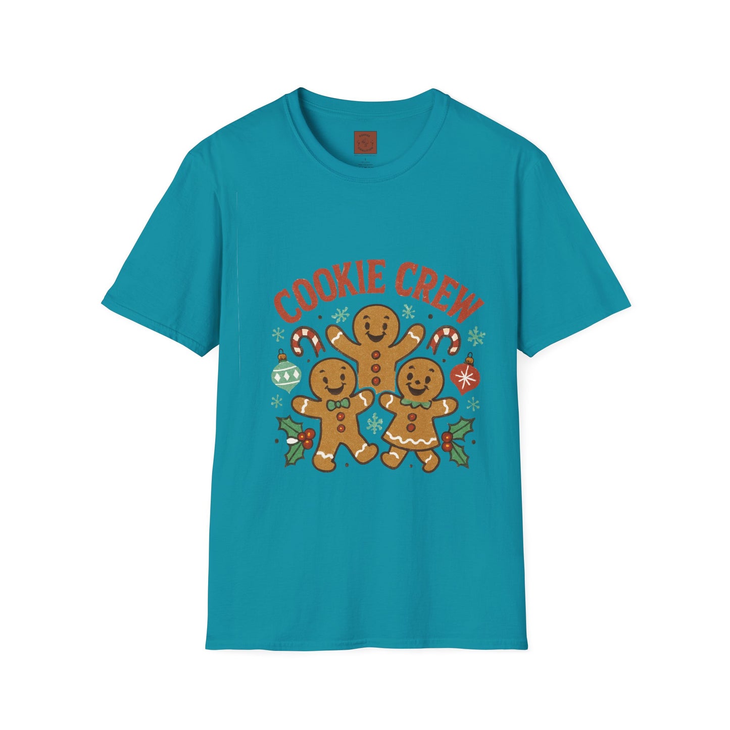 Cookie Crew | Funny Gingerbread Coffee Christmas Unisex T-Shirt