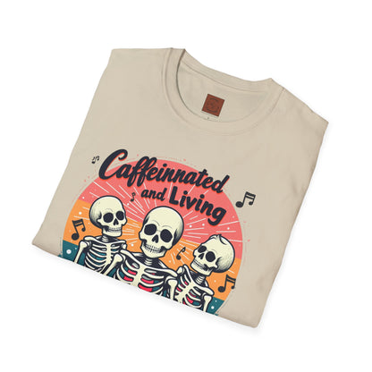 Caffeinated & Living | Best Life Brew Crew Tee