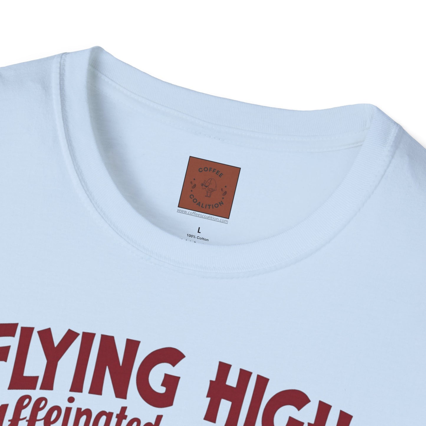 Caffeinated Flight Crew | First-Class Coffee Ride Tee