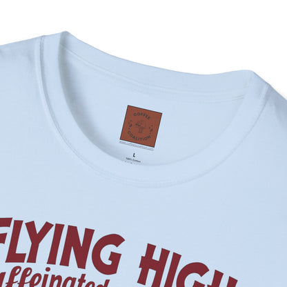 Caffeinated Flight Crew | First-Class Coffee Ride Tee