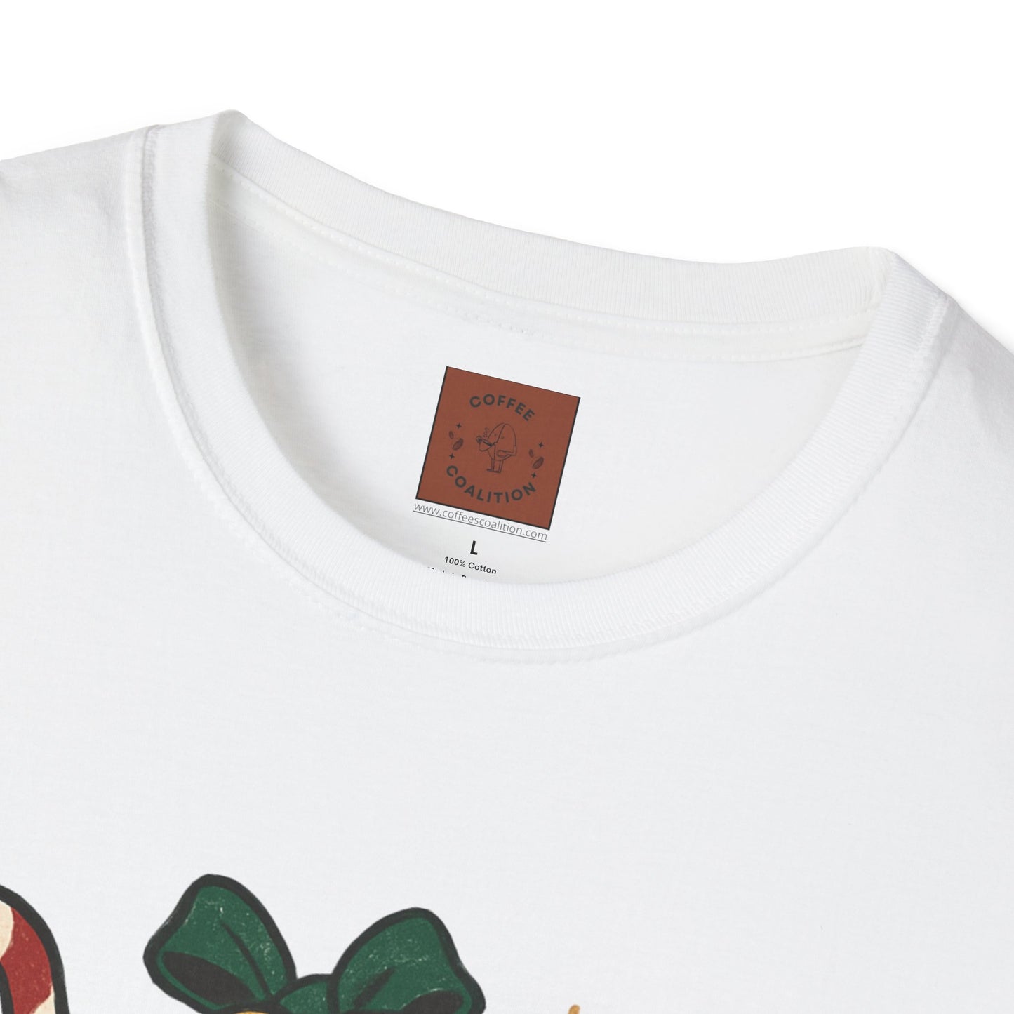 Jingle Brew | Funny Holiday Coffee Cup Christmas Unisex T-Shirt