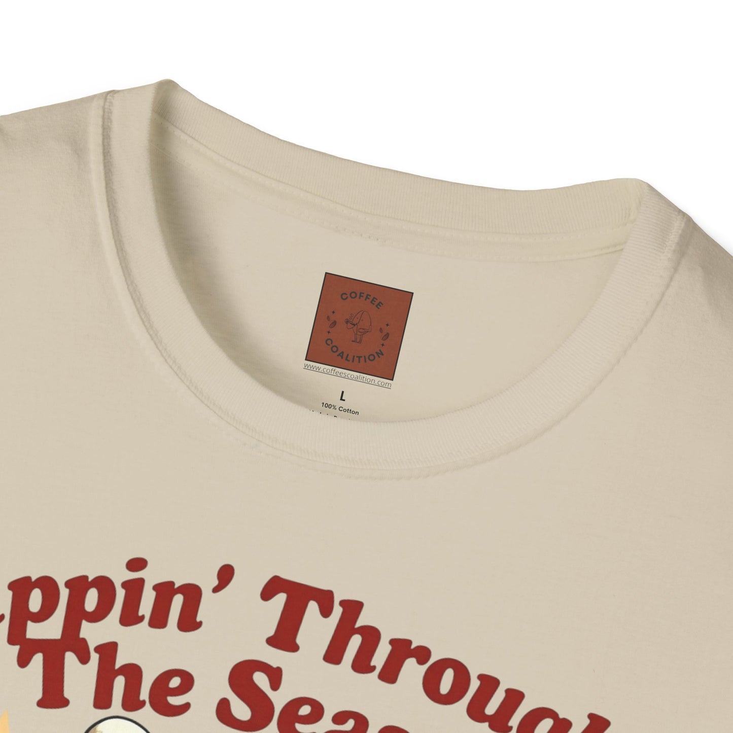 Sippin’ Through the Seasons | Year-Round Coffee Skeleton Tee