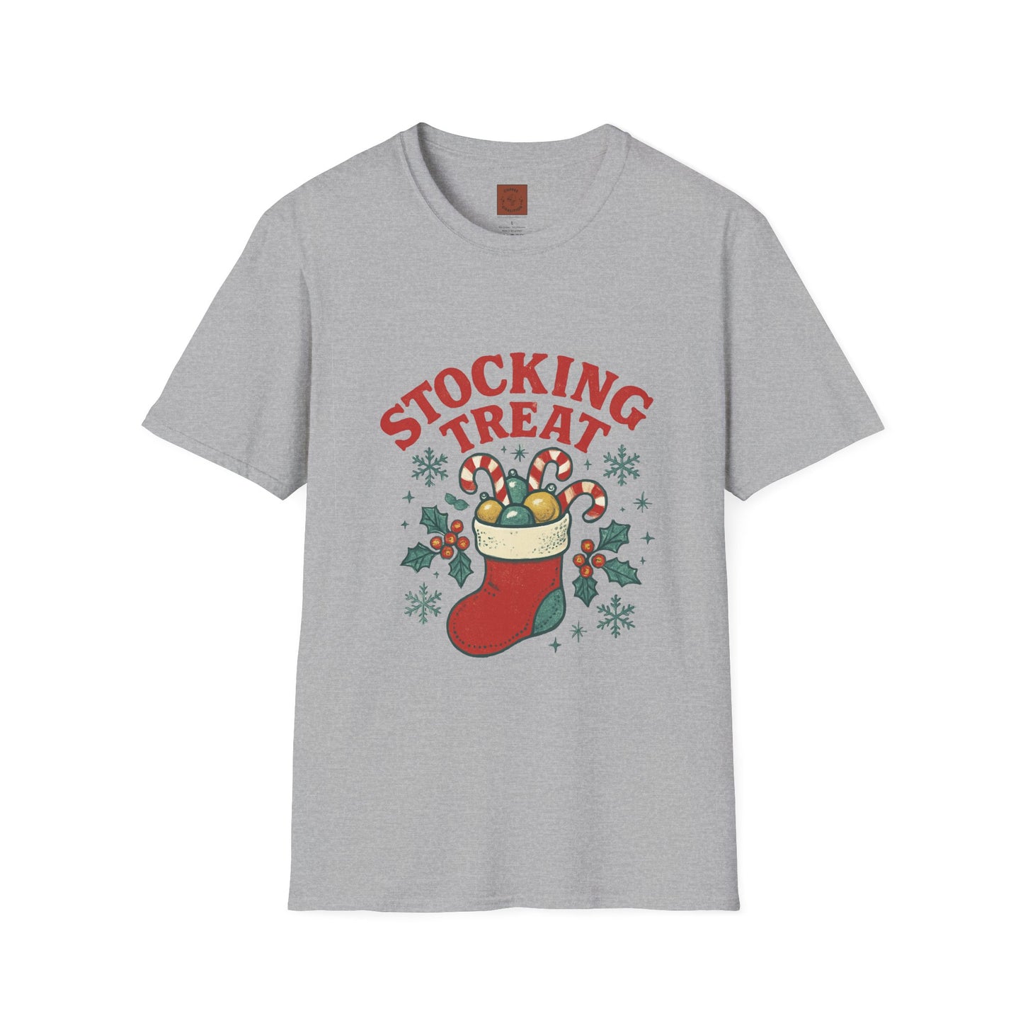 Stocking Treat | Festive Christmas Coffee Lover Unisex T-Shirt