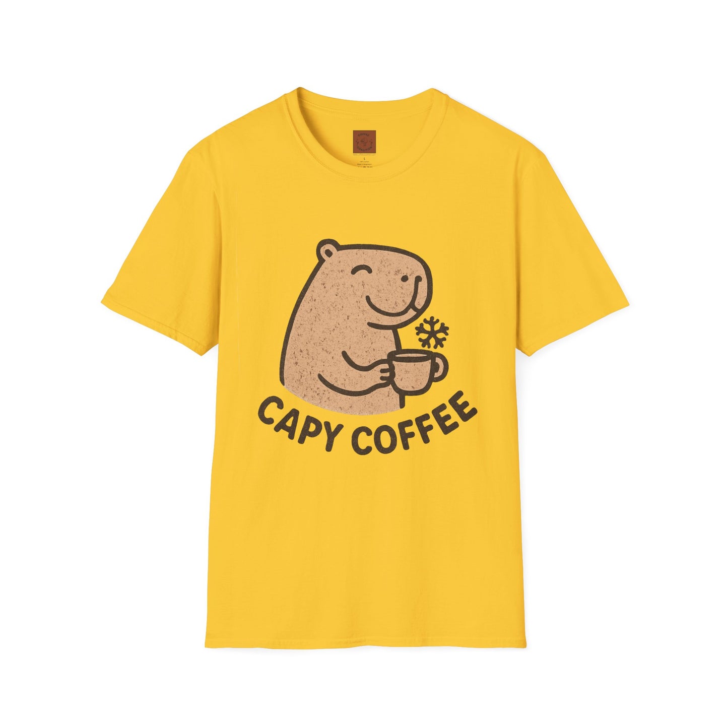 Cute Winter Coffee Lover Unisex T-Shirt