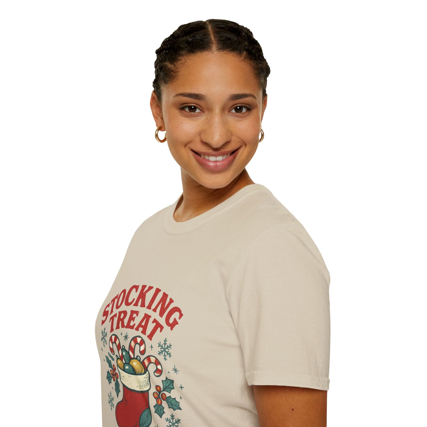 Stocking Treat | Festive Christmas Coffee Lover Unisex T-Shirt