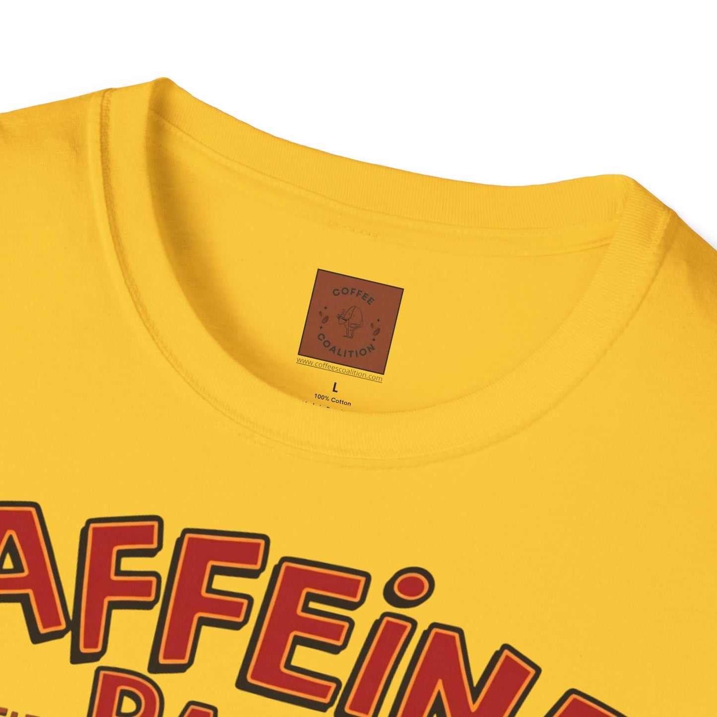 Caffeine Races | Fueled by Coffee & Chaos Tee