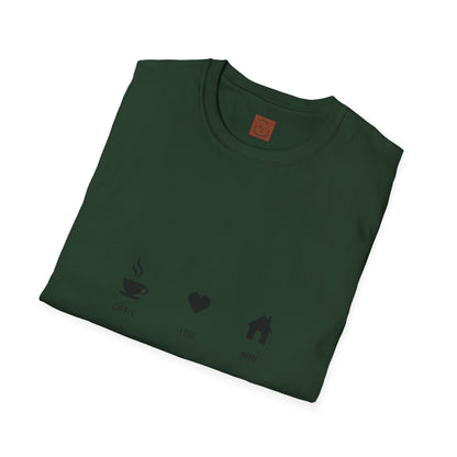 Coffee. Love. Home T-Shirt