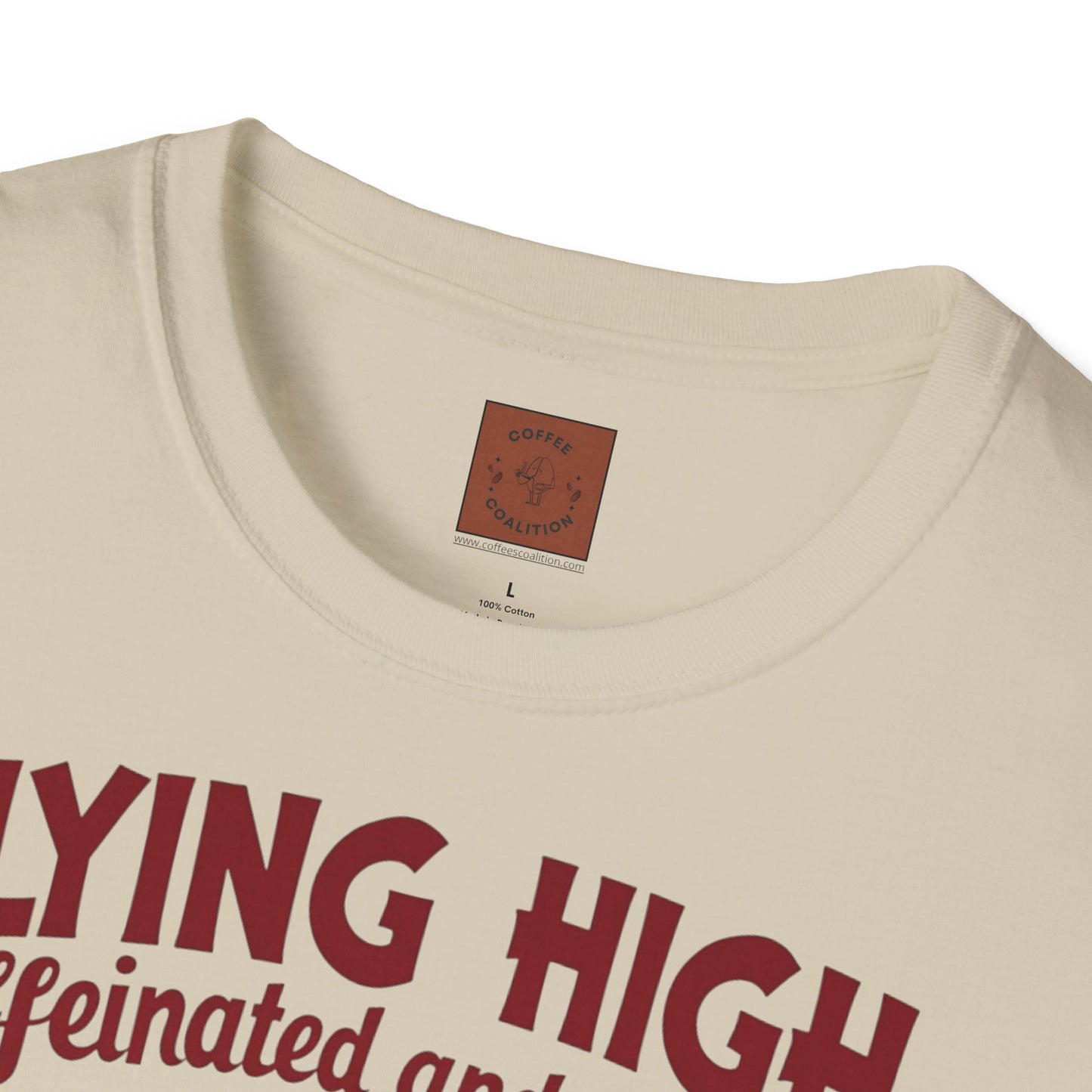 Caffeinated Flight Crew | First-Class Coffee Ride Tee