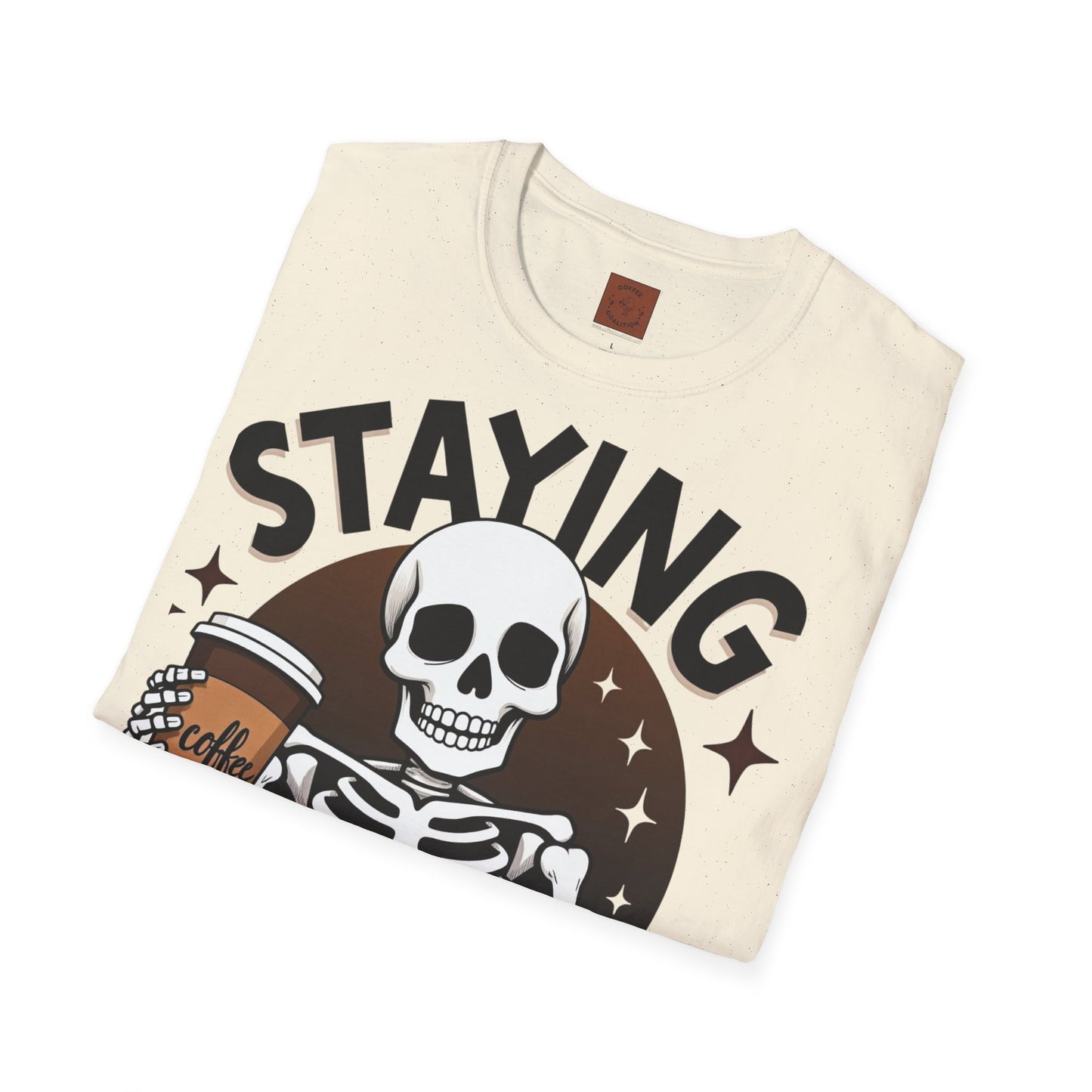 Staying Alive | Coffee Survival Tee