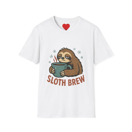 Sloth Brew – Lazy Morning Fuel Unisex T-Shirt