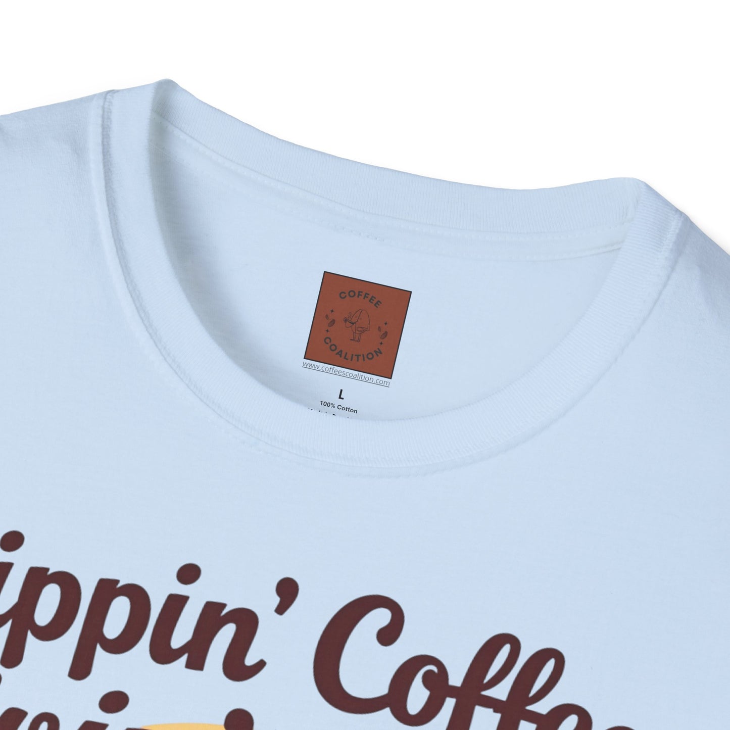 Sippin’ Coffee, Livin’ Easy | Chill Skeleton Coffee Tee