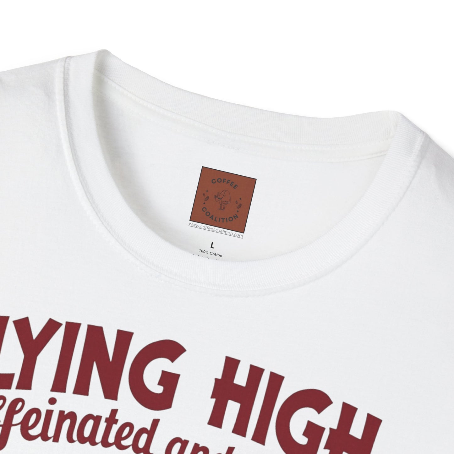 Caffeinated Flight Crew | First-Class Coffee Ride Tee