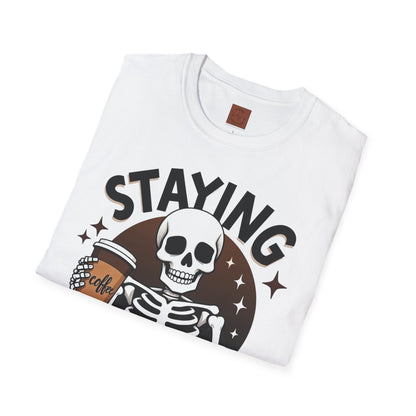 Staying Alive | Coffee Survival Tee