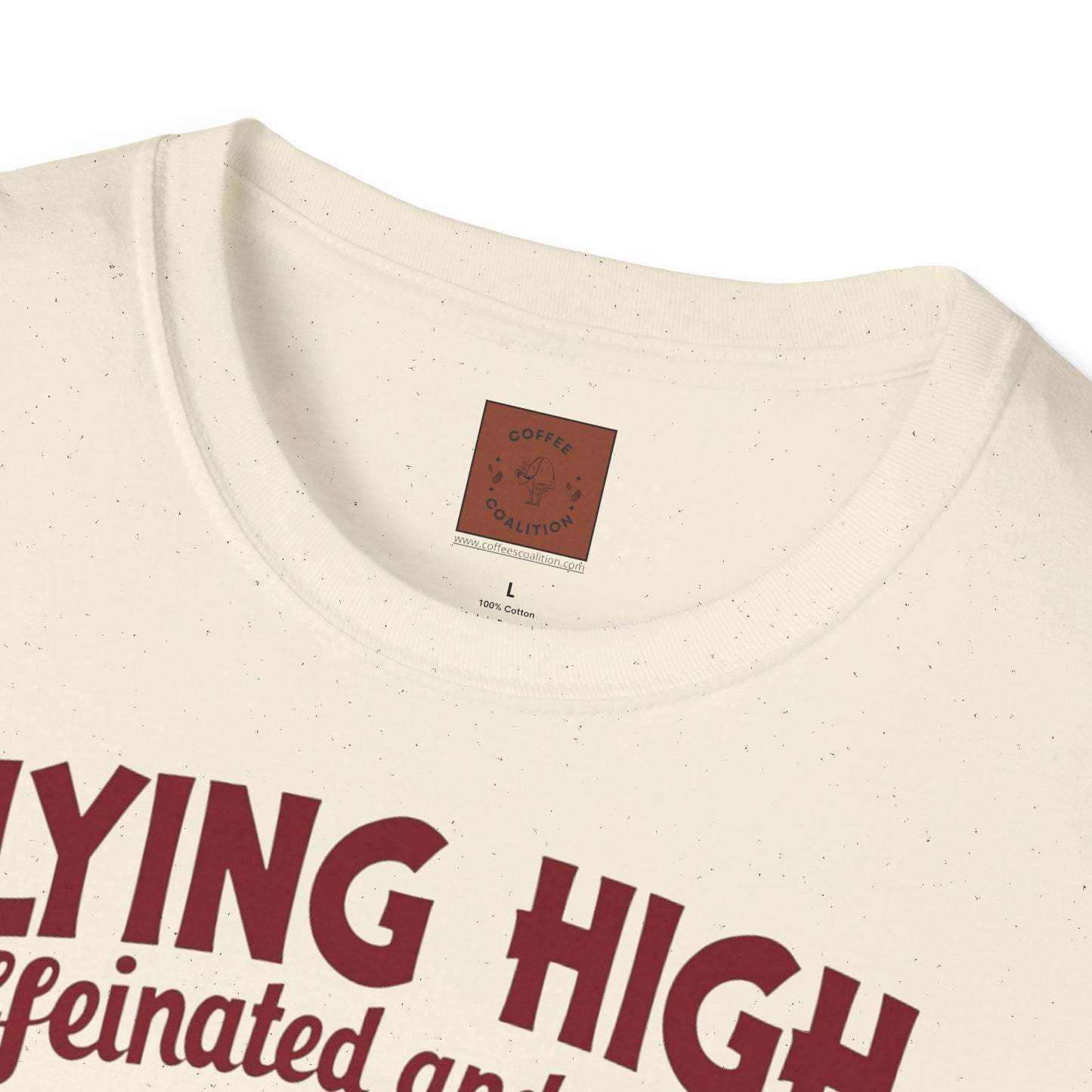 Caffeinated Flight Crew | First-Class Coffee Ride Tee