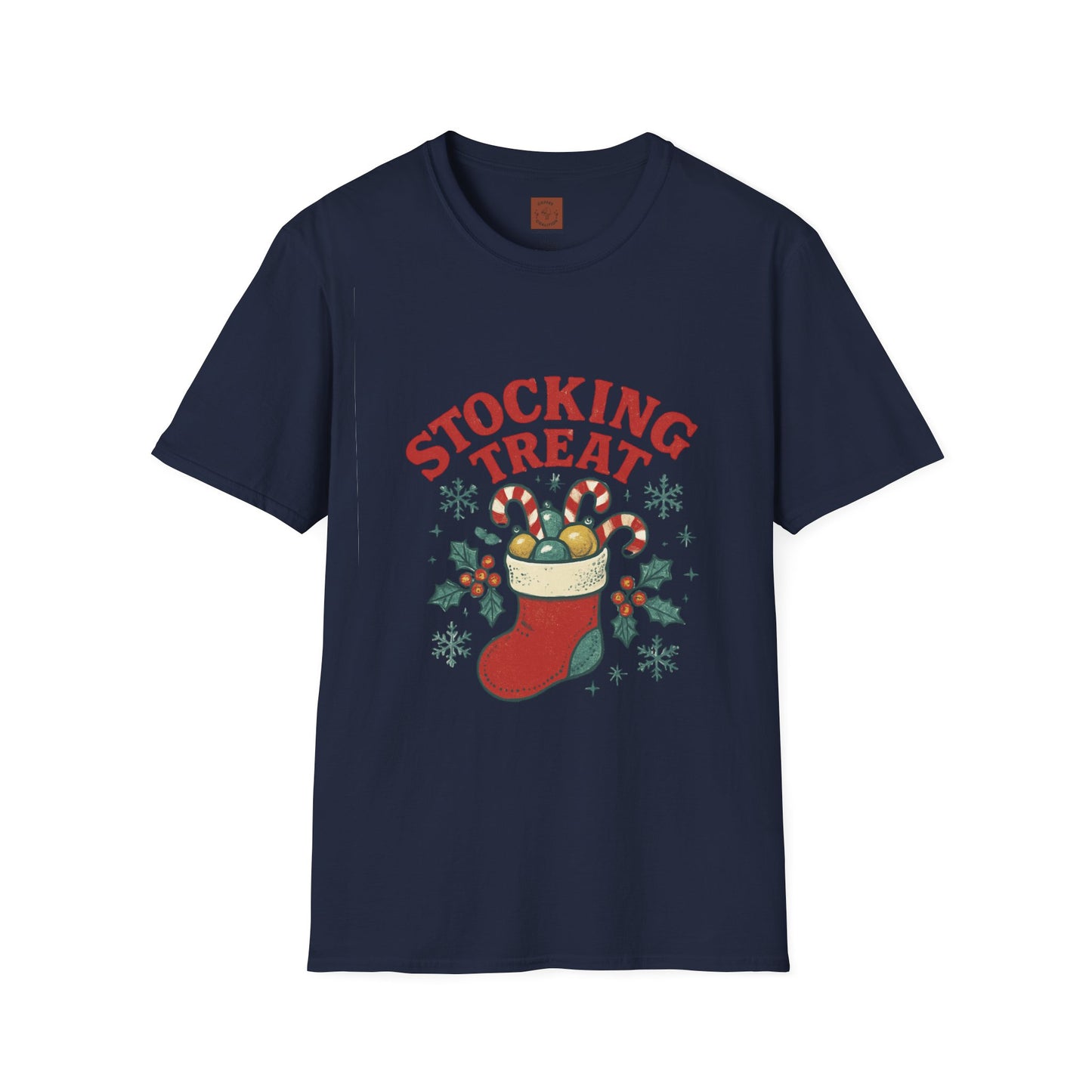 Stocking Treat | Festive Christmas Coffee Lover Unisex T-Shirt