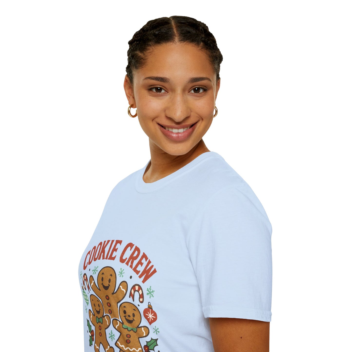 Cookie Crew | Funny Gingerbread Coffee Christmas Unisex T-Shirt