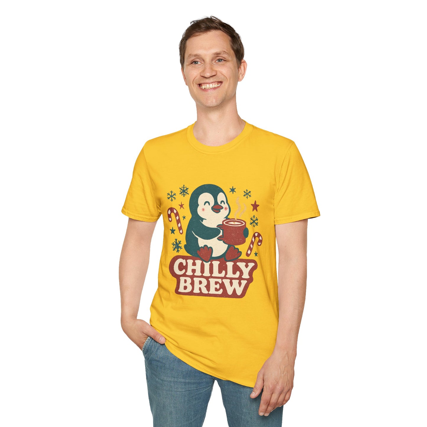 Chilly Brew Joy – Funny Unisex T-Shirt