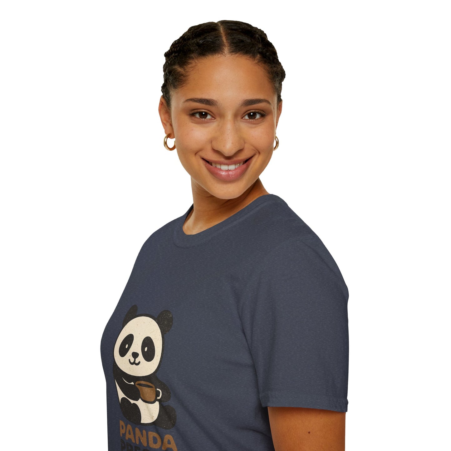 Panda Presso | Cute Coffee Lover Unisex T-Shirt