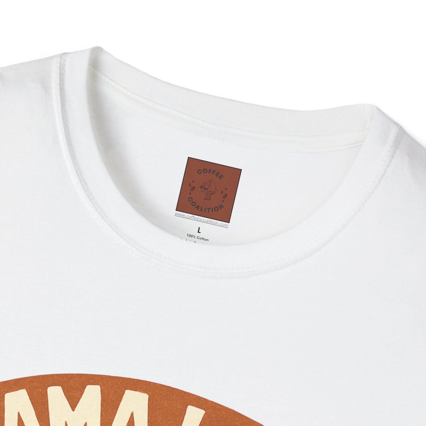 Llama Latte | Cute Christmas Coffee Lover Unisex T-Shirt