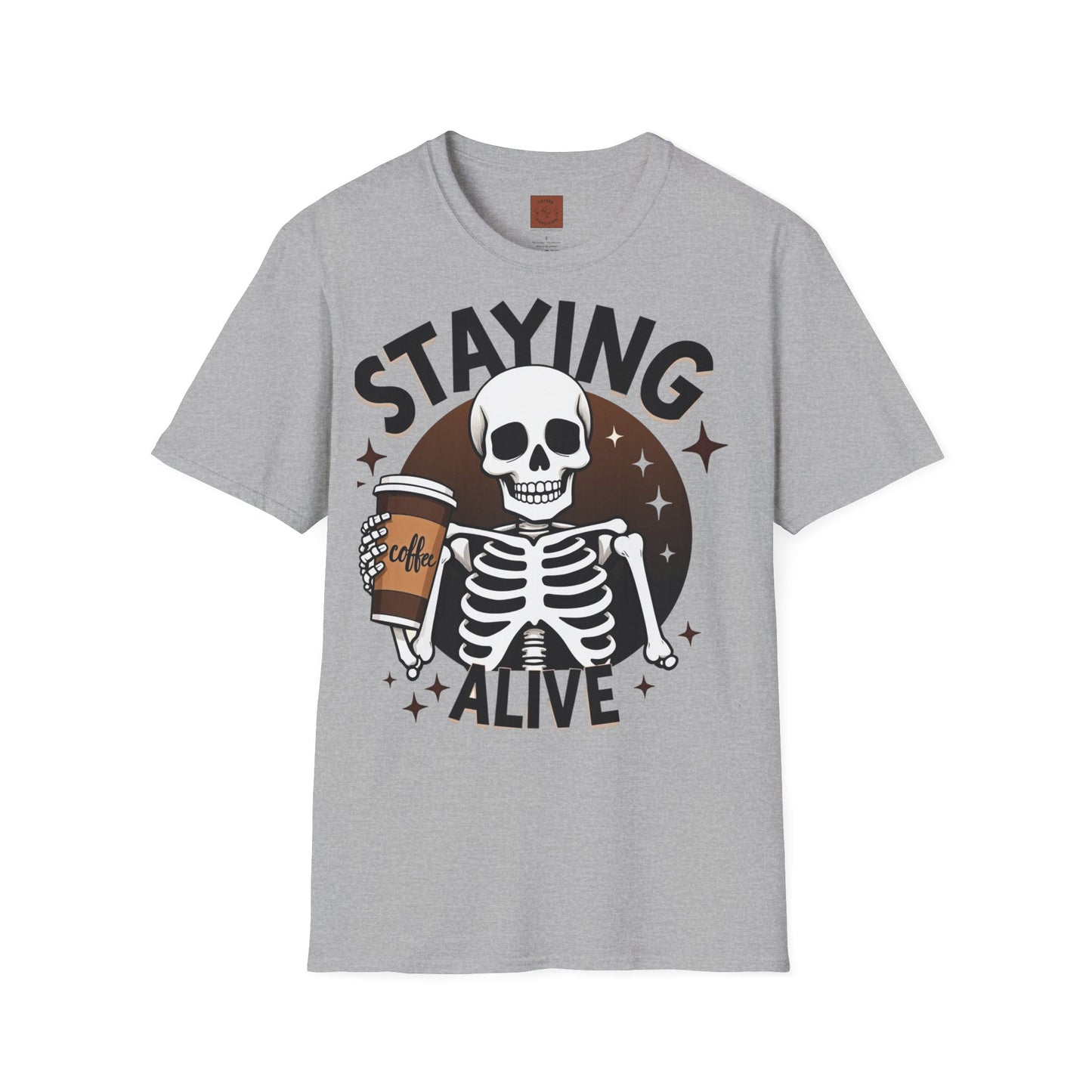 Staying Alive | Coffee Survival Tee