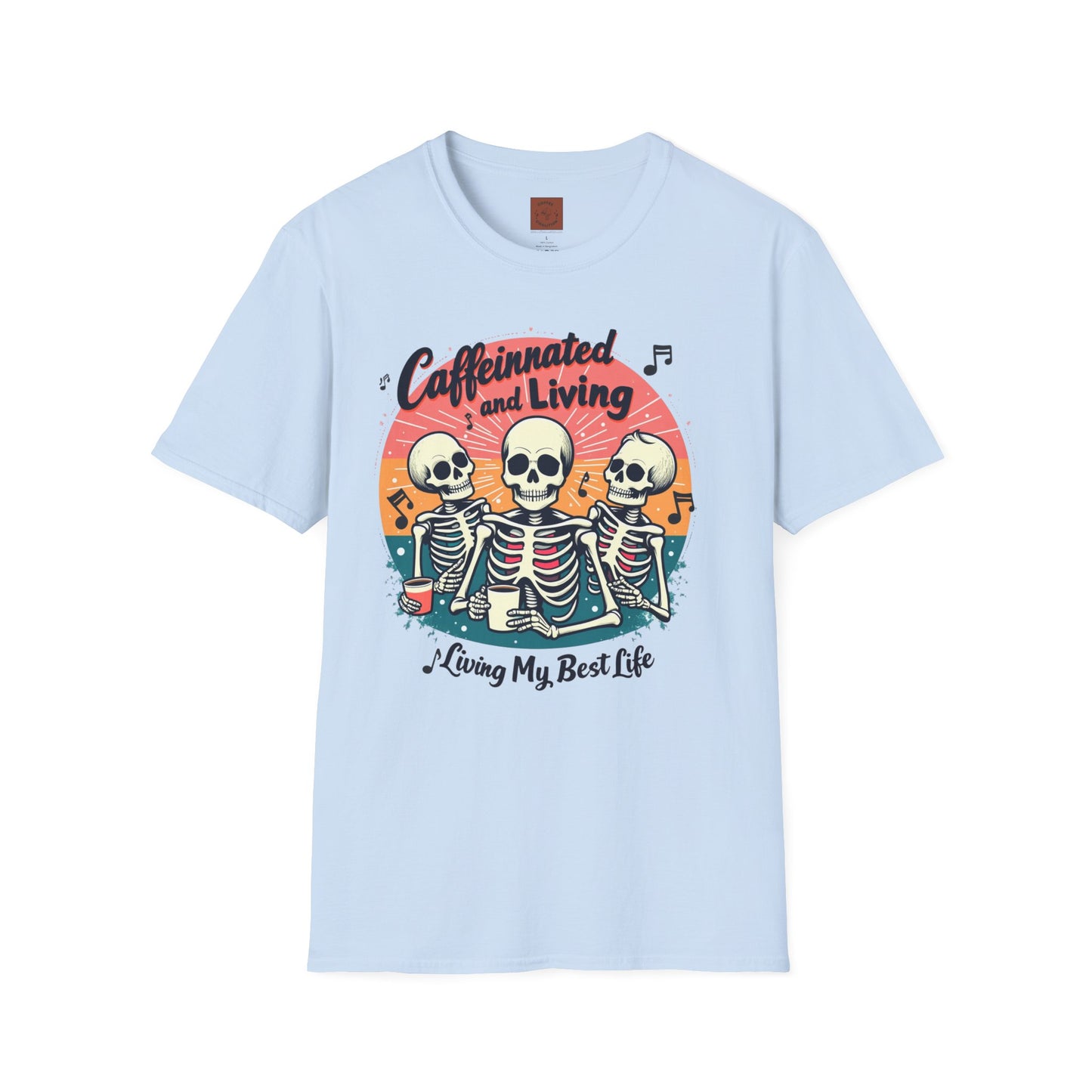 Caffeinated & Living | Best Life Brew Crew Tee