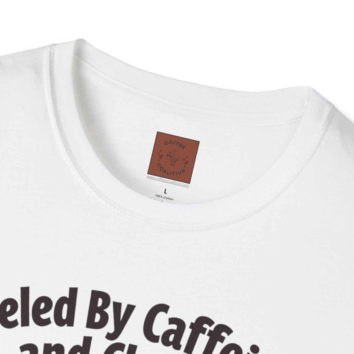 Fueled by Caffeine & Chaos | Skeleton Riders Tee