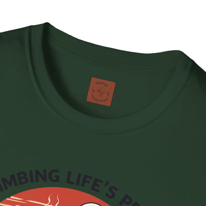 Climbing Life’s Peaks One Sip at a Time | Mountain Brew Skeleton Tee