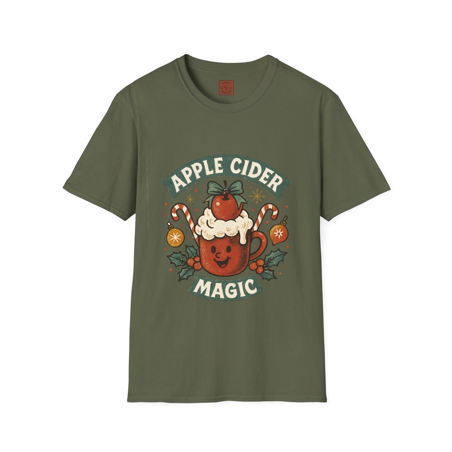 Apple Cider Magic | Festive Christmas Coffee Lover Unisex T-Shirt