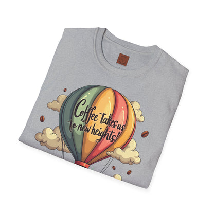 Coffee Takes Us to New Heights Tee