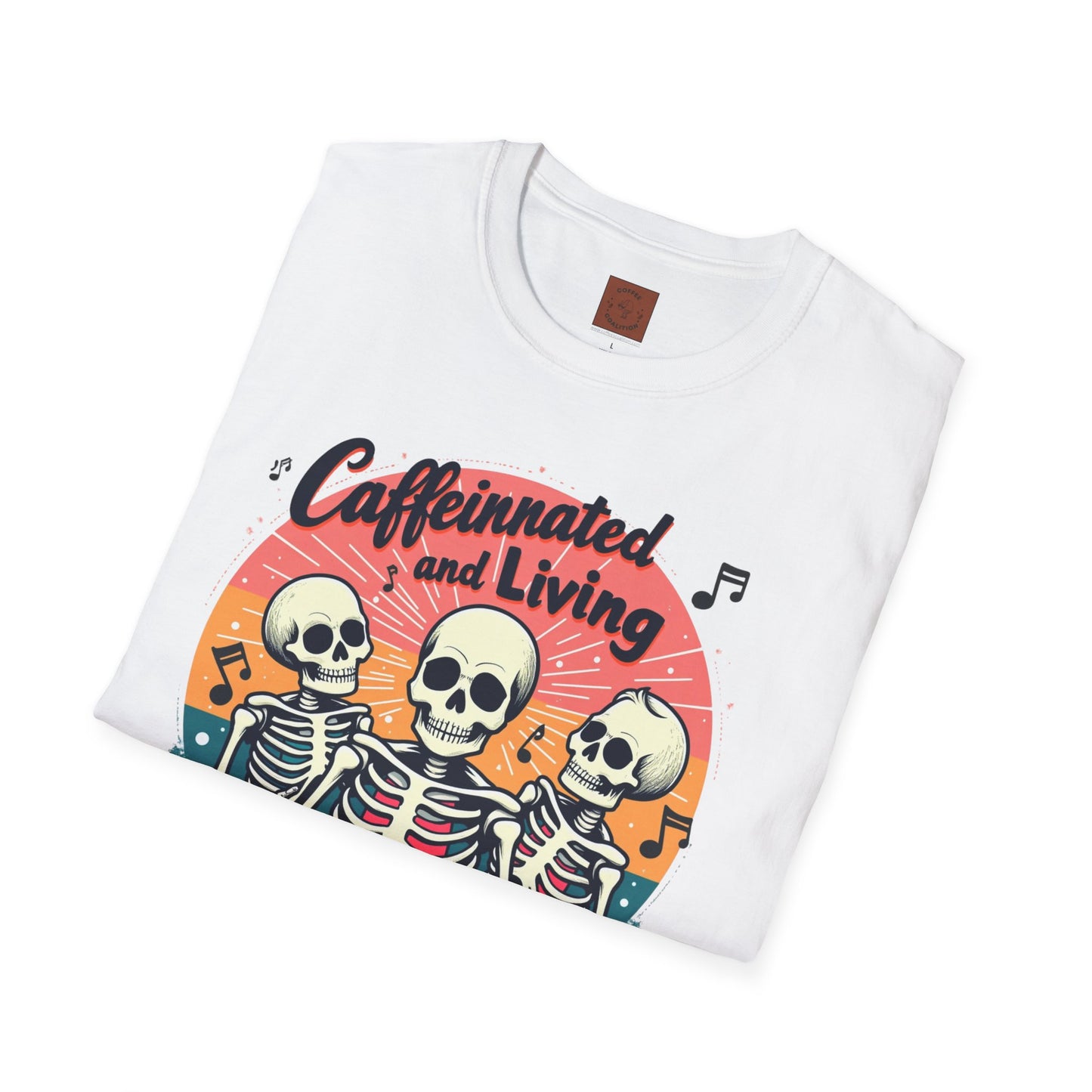 Caffeinated & Living | Best Life Brew Crew Tee