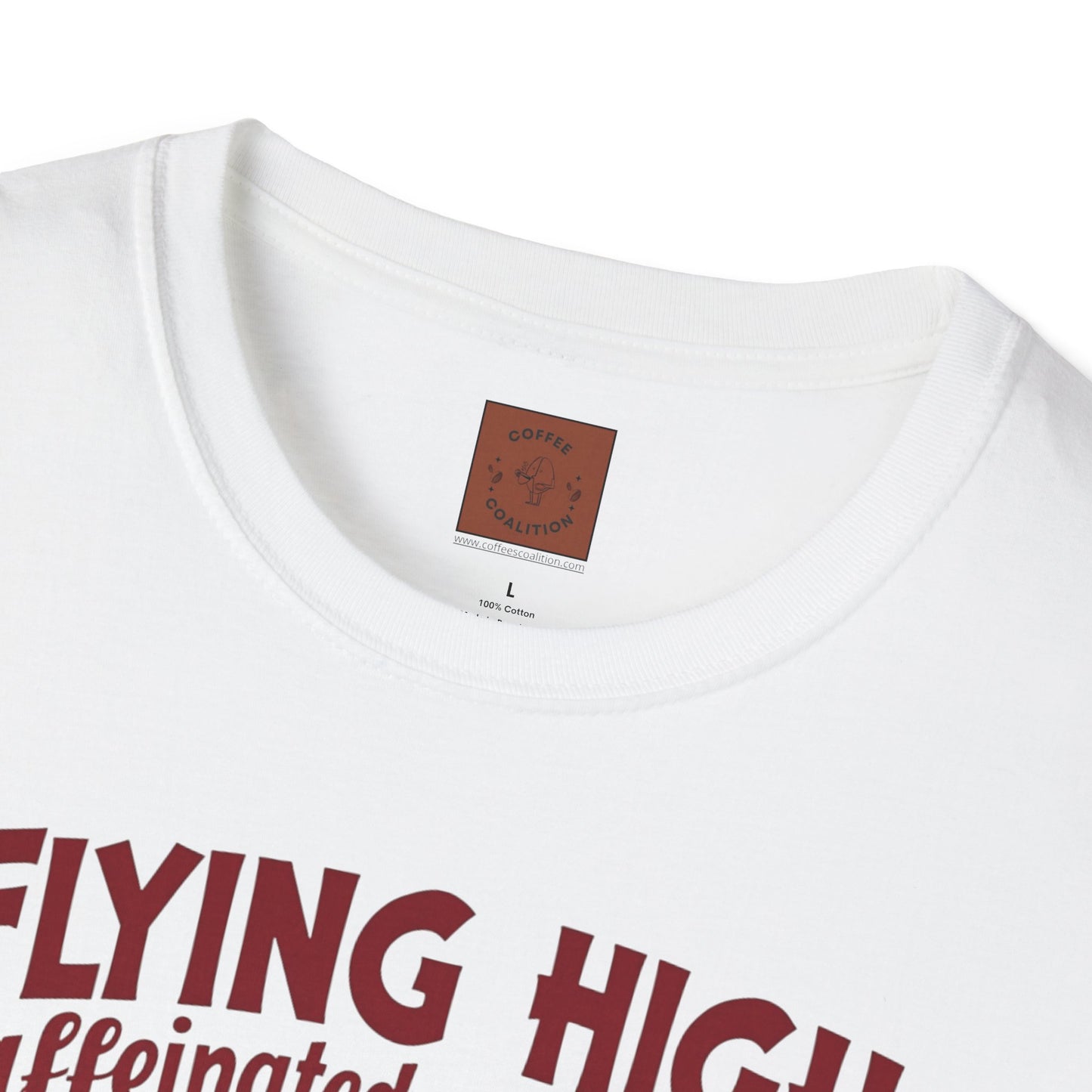 Caffeinated Flight Crew | First-Class Coffee Ride Tee